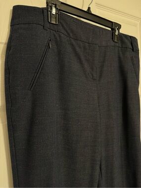 Van Heusen Navy Textured Women's Pants
